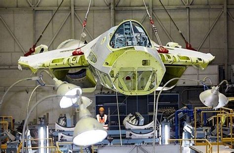 Su-57 Faceted Fuselage Internal Structure