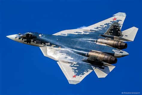 Su-57 fifth-generation fighter jet