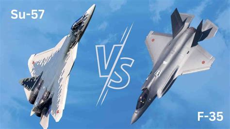 Su-57 and F-35 comparison table