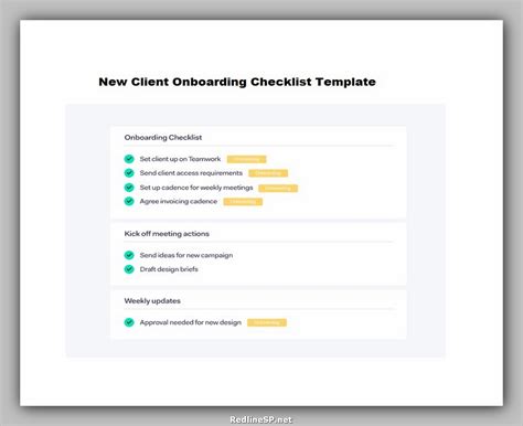 Subitem Template Client Onboarding