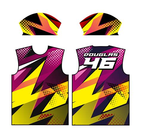 Sublimation Jersey Template Images