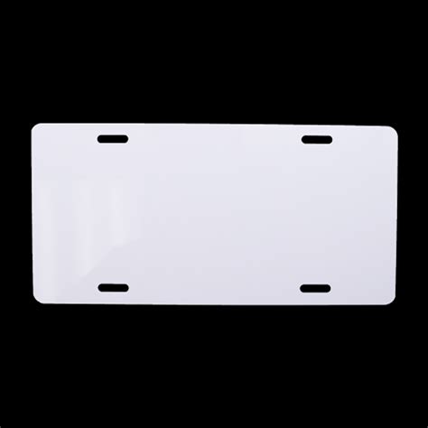 Sublimation license plate template 5