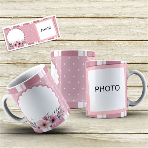 Sublimation mug template 1