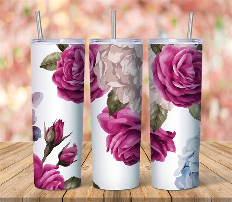 Sublimation Tumbler Template Designs