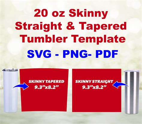 sublimation tumbler template size guide 20 oz gallery 2