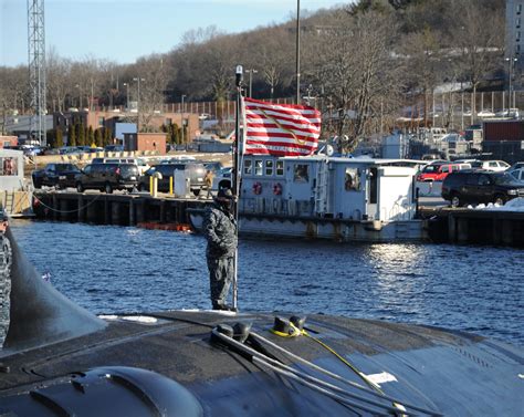 Submariners on deck