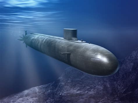 Submarine surfaced image