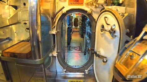 Inside submarine