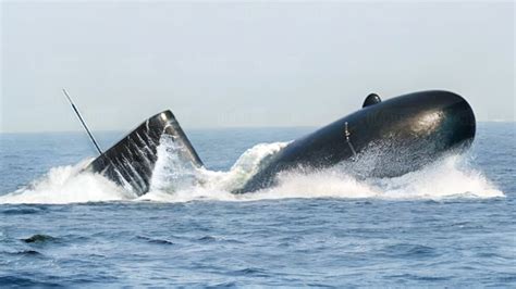 Submarine surfacing