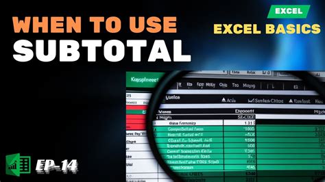 Subtotal Tips and Tricks