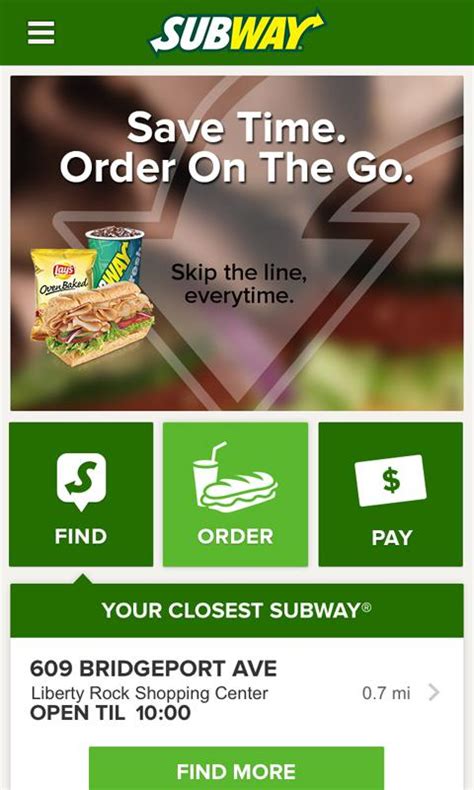 Subway App Deal Image 4