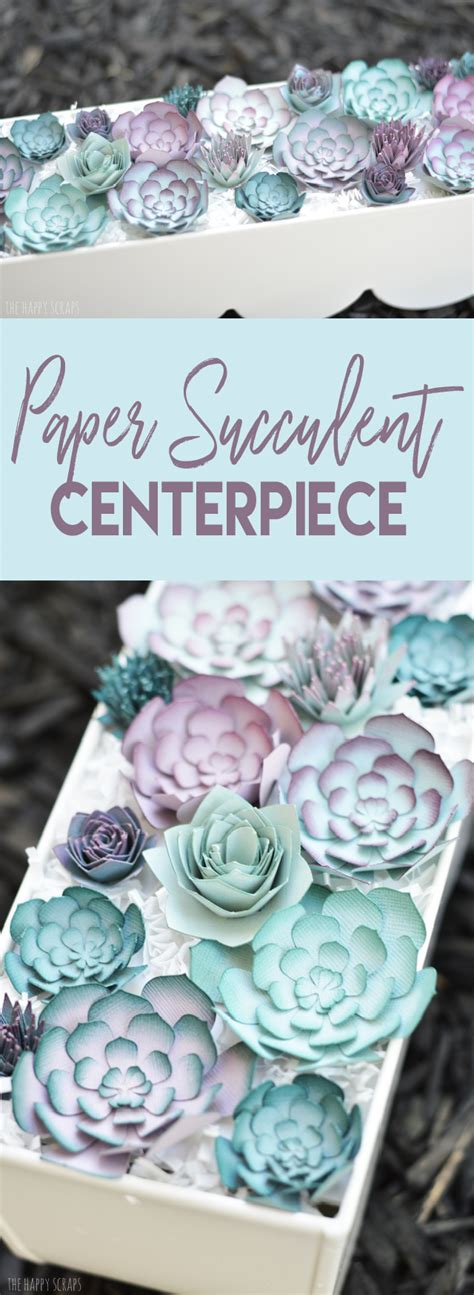 A sample of succulent centerpiece templates