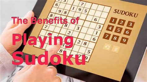 Brain benefits of Sudoku