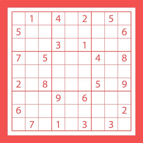 Sudoku Large Print