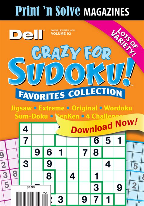 Sudoku printable magazines