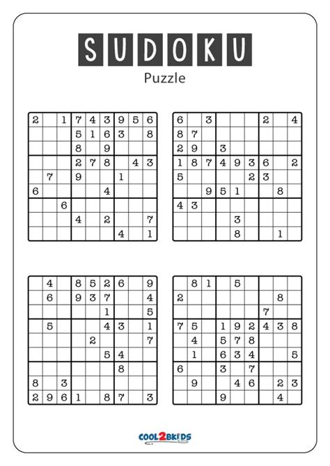 Sudoku puzzle 4