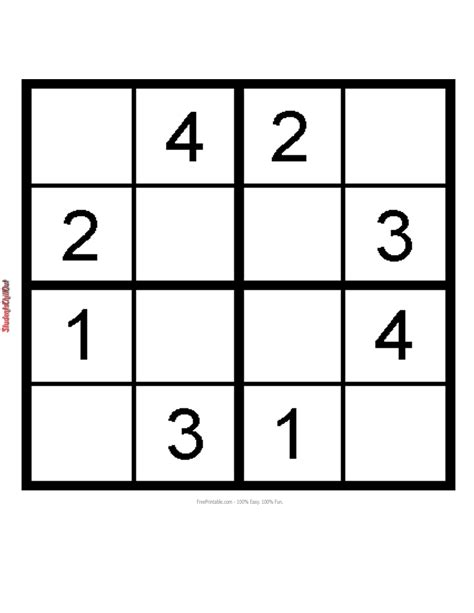 Sudoku Puzzle for Kids