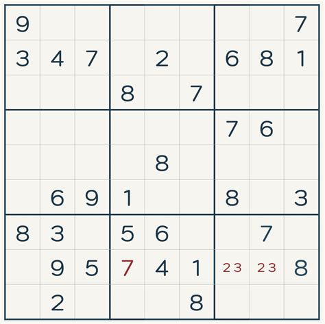 How to Solve Easy Sudoku Puzzles