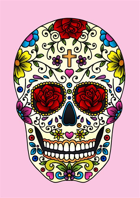 Sugar Skull Art 10