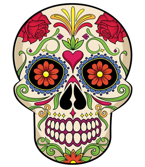 Sugar skull clip art