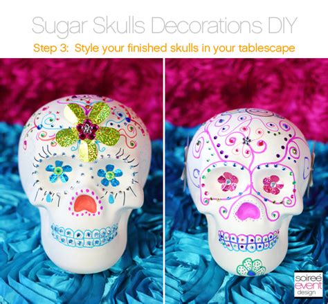 Decorating Ideas for Sugar Skulls