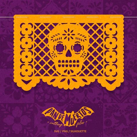 Sugar Skull Papel Picado