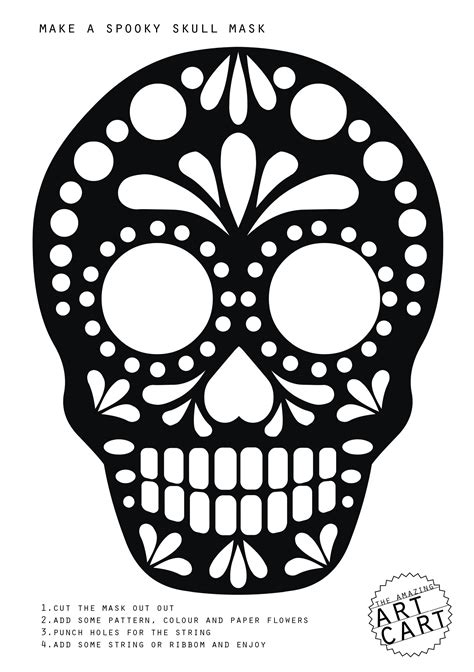 Sugar Skull Printables for Day of the Dead