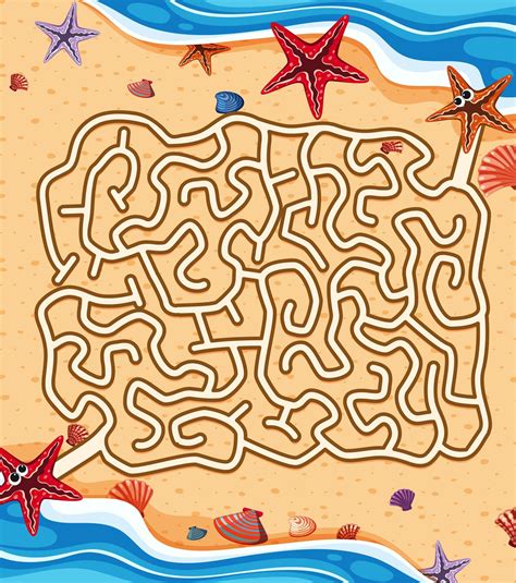 Summer Beach Maze