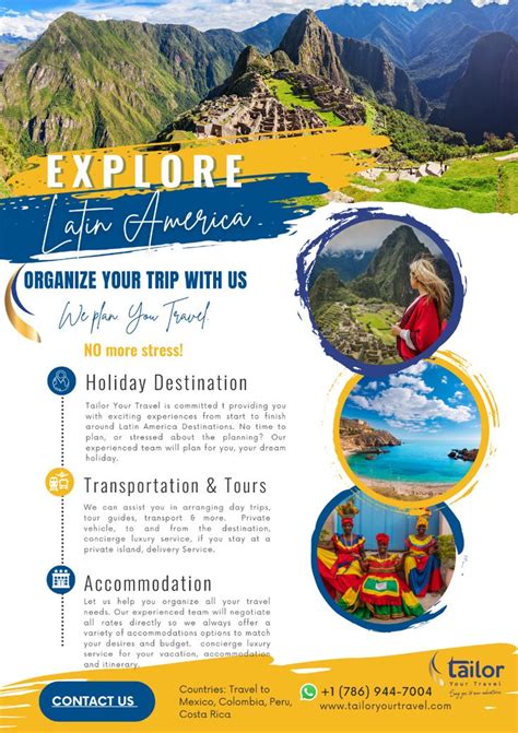 Summer Destination Poster Template