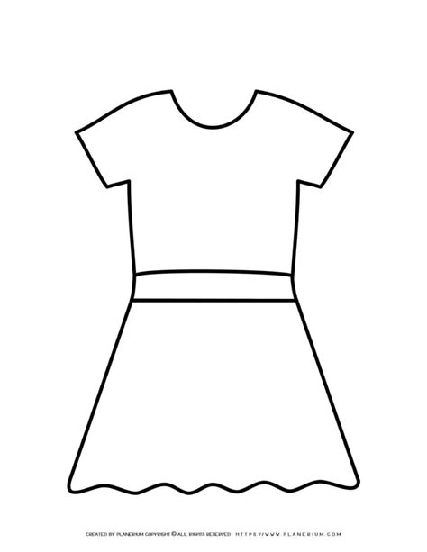 Summer Dress Template