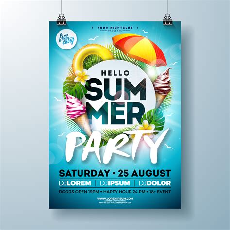 Summer Event Flyer Templates