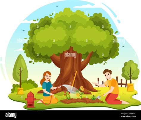 Summer Garden Template