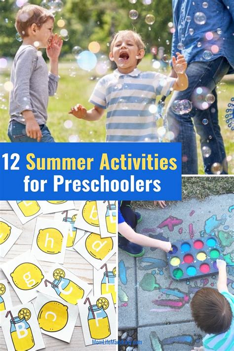 Summer Learning Activities