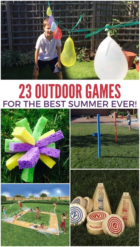 Summer Outdoor Games