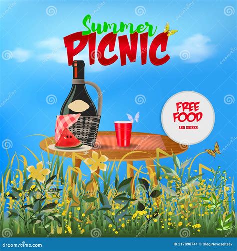 Summer picnic flyer ideas