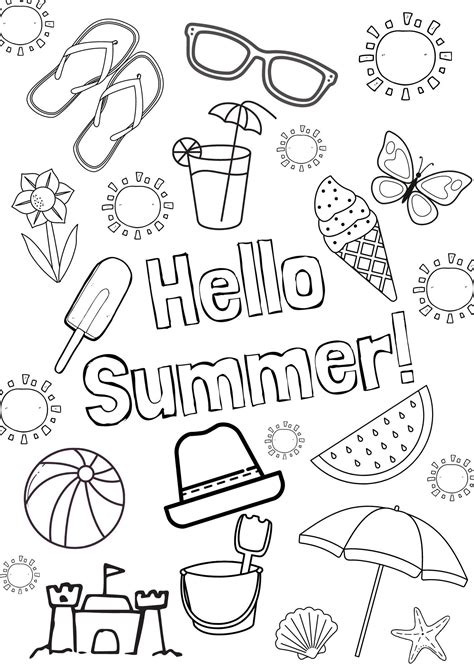 Summer Printable Activities