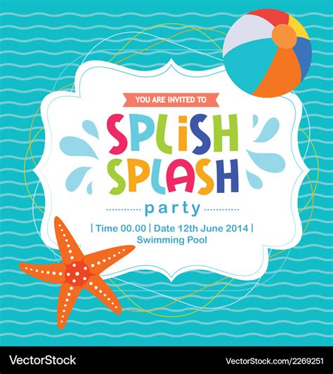 Summer Splash Invitation