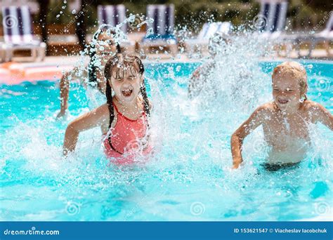 Summer Splashing Fun Pool Party Invitation Template