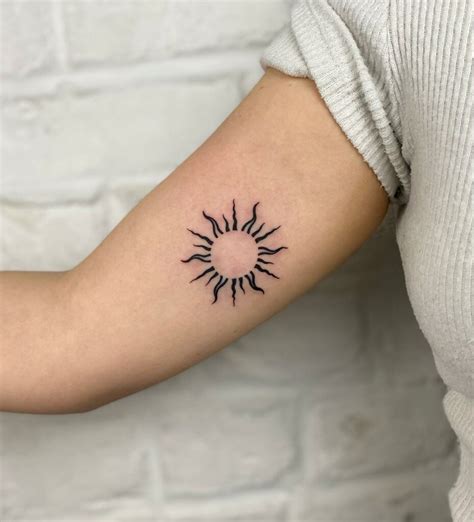 Sun tattoos and their meaning