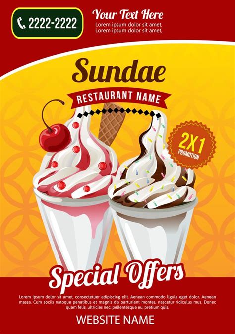 Sundae Template Design