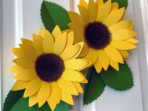 Sunflower Cricut Template Image 3