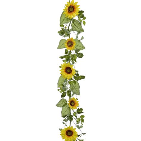 Sunflower Garland Template