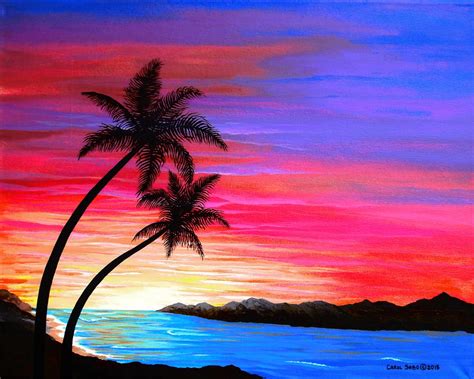 Sunset Painting Ideas