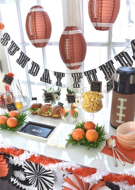 Super Bowl Party Ideas