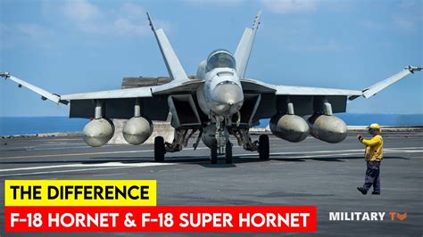 Super Hornet and Hornet comparison