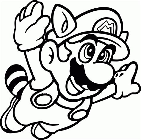 Super Mario Coloring Pages