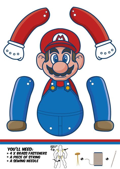 Super Mario Printable Character 5