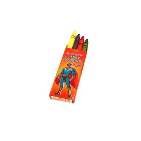 Superhero Crayon Box Template