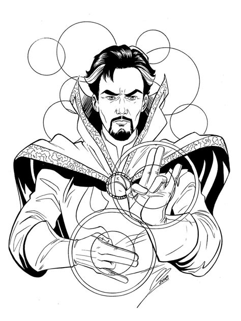 Doctor Strange Coloring Pages