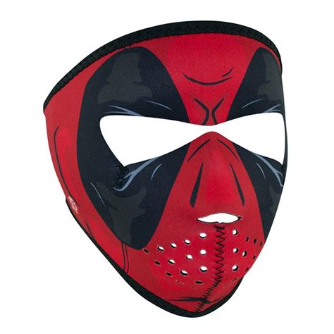 Superhero Full-Face Mask Template